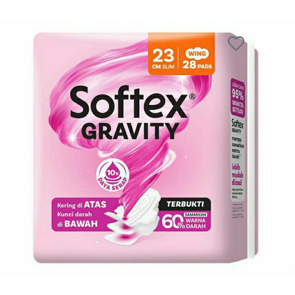 Jual Softex Gravity Wing 23cm 28 Pads | Shopee Indonesia