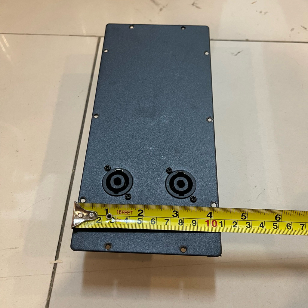 Jual plat box speaker bahan besi lengkap elco 10.5X23 CM | Shopee Indonesia