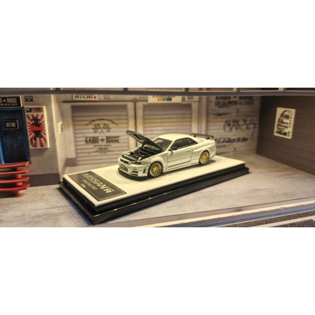 Jual Time Micro Nissan GTR R34 Putih | Shopee Indonesia