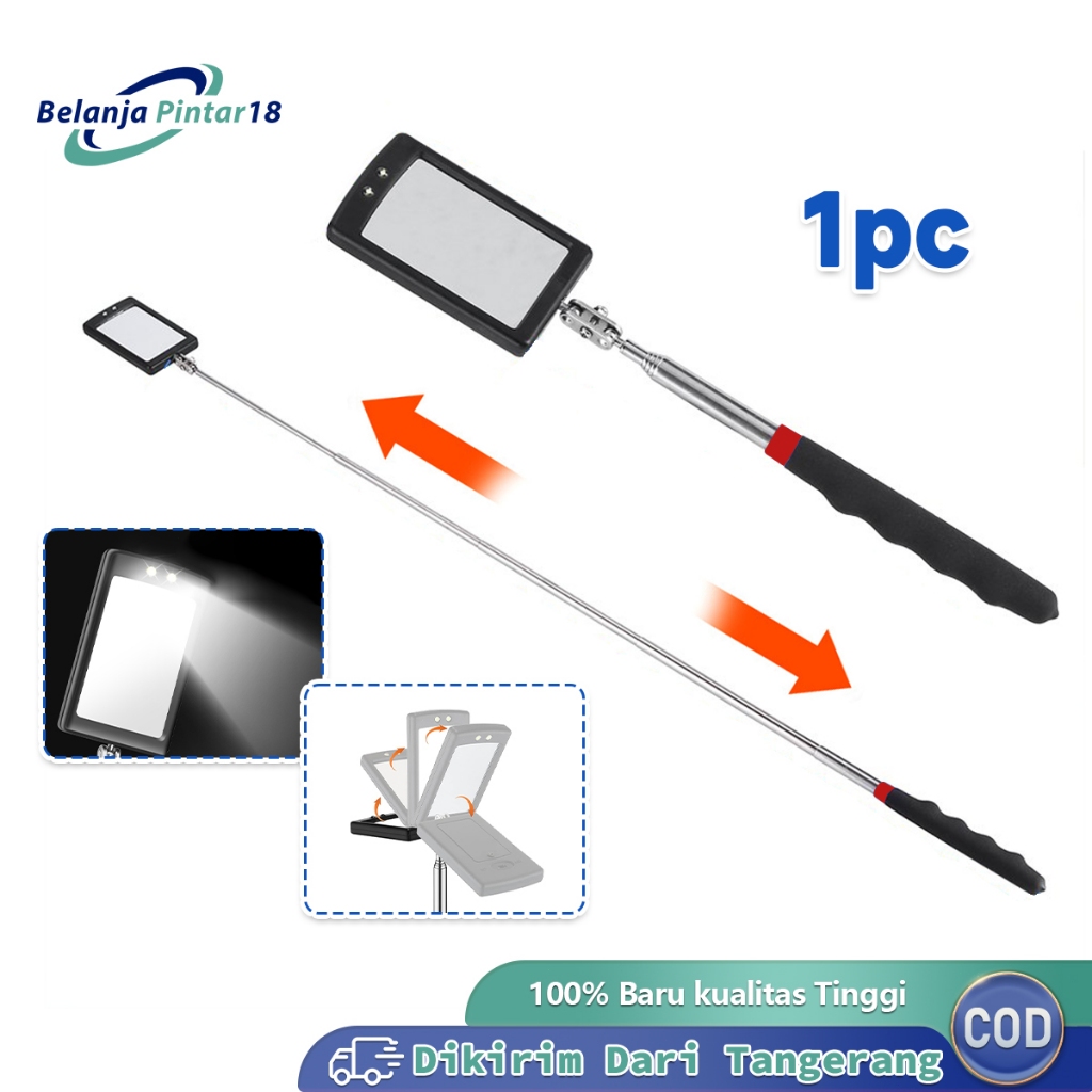 Jual Cermin Inspeksi Kaca Inspeksi Model Kotak Telescopic Inspection ...
