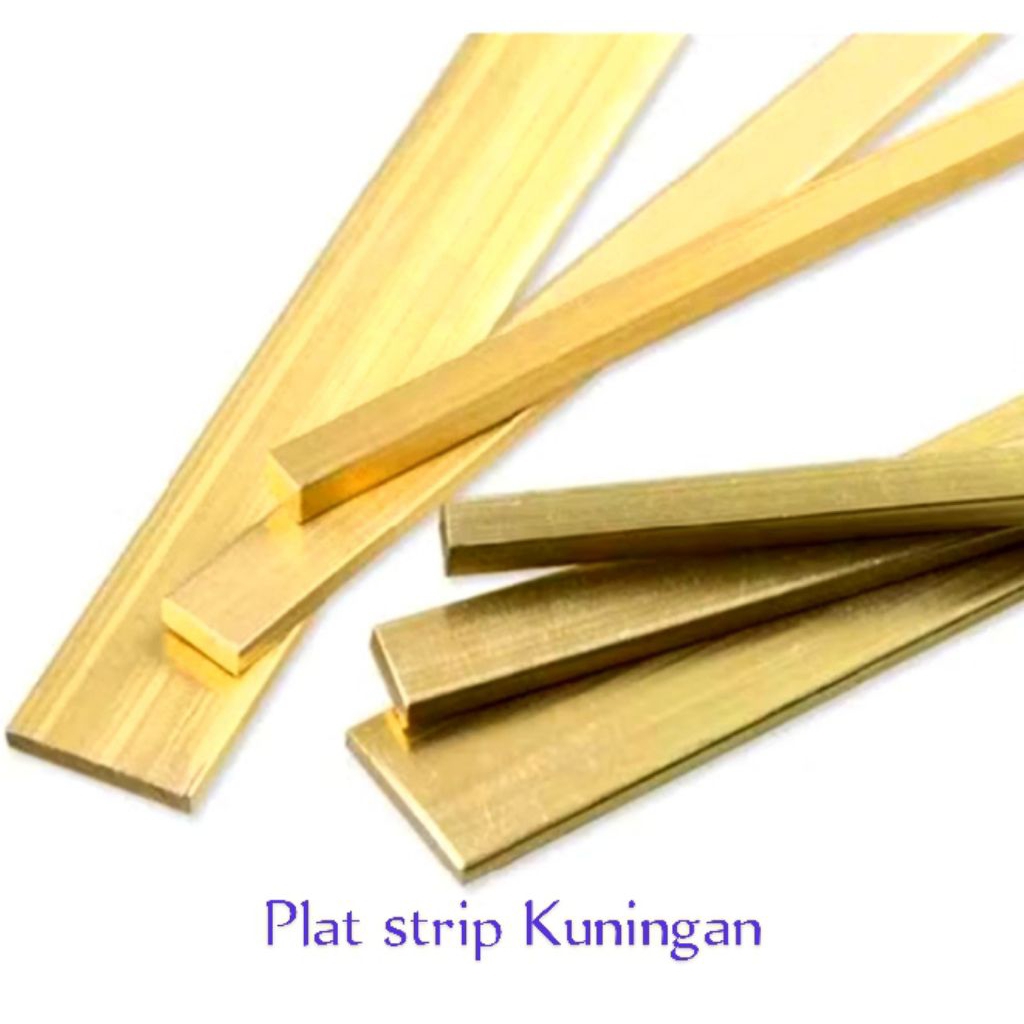 Jual Plat strip Kuningan 3mm x 25mm x 300mm | Shopee Indonesia