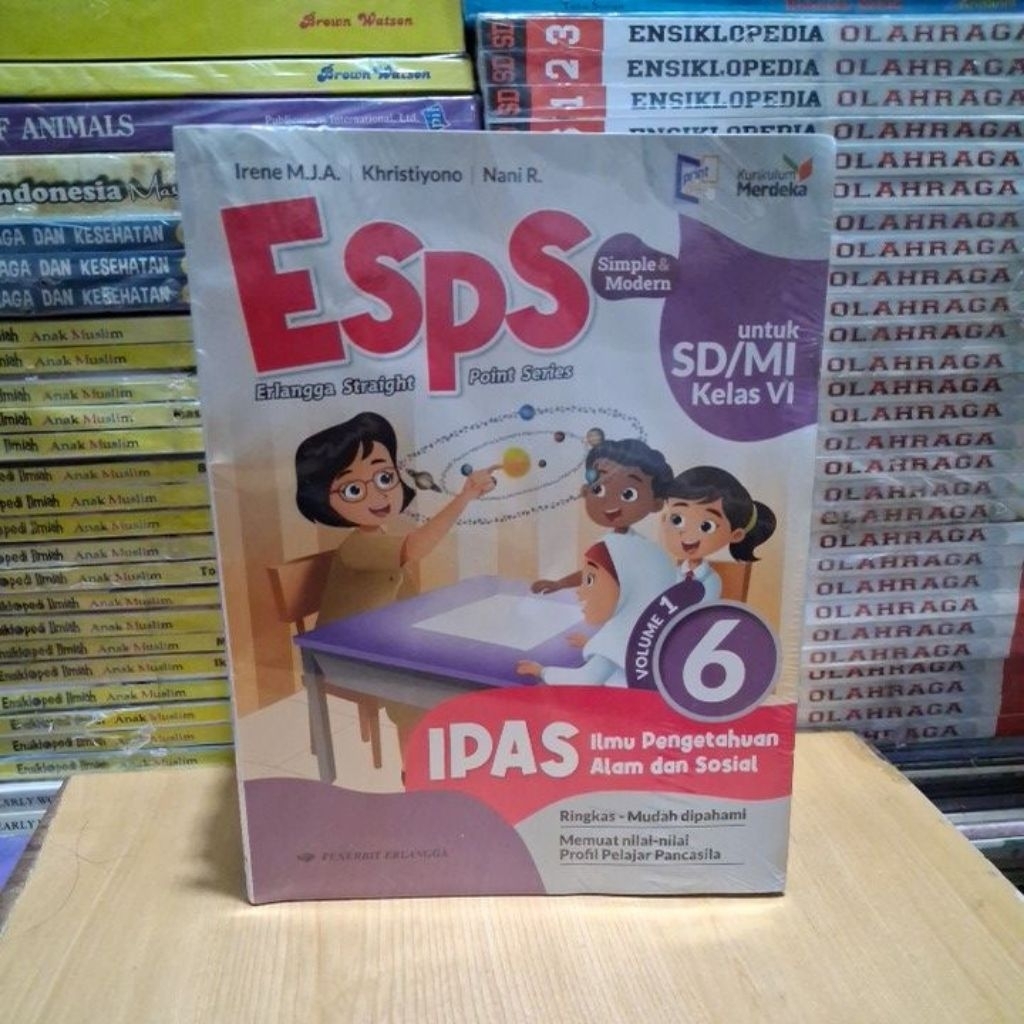 Jual Buku Original ESPS IPAS Ilmu Pengetahuan Alam dan Sosial SD MI ...