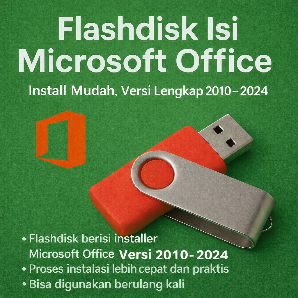 Jual Flashdisk Berisi Microsoft Office dan Panduan Instalasi Mudah ...