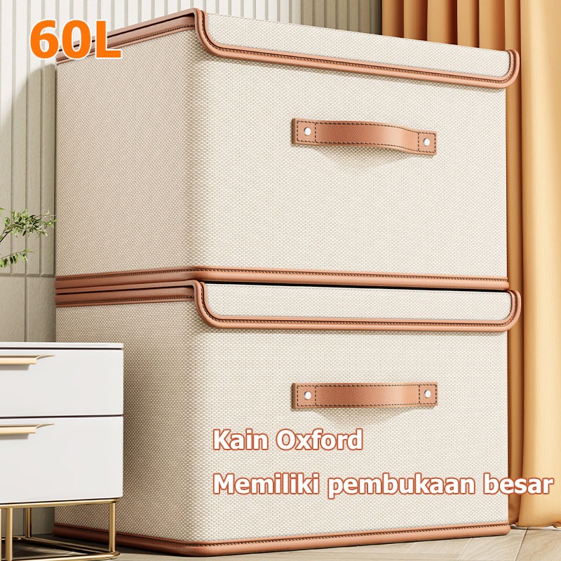 Jual Kain oxford Storage box besar/Kotak Penyimpanan dan tutup ...