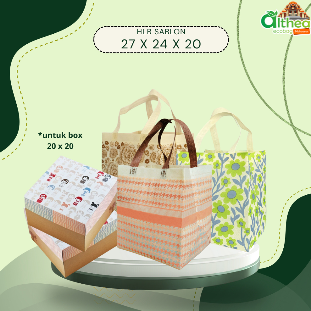 Jual ALTHEA Tas Hajatan Mewah | Tas Kotak Nasi 20x20 | Box Nasi 20x20 ...