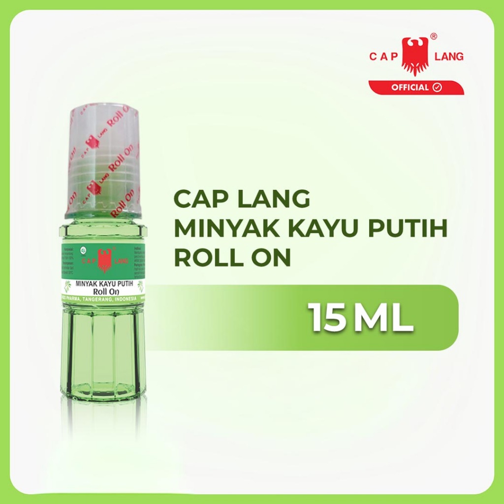 Jual CAP LANG Minyak Kayu Putih ROLL ON 15 ml | Shopee Indonesia