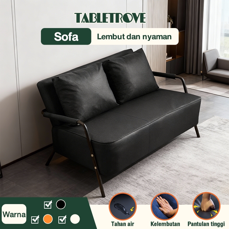 TABLETROVE Sofa Ruang Tamu Kursi Sofa Minimalis Aesthetic Bahan Kayu Kokoh 1 2 3 Seater Keluarga