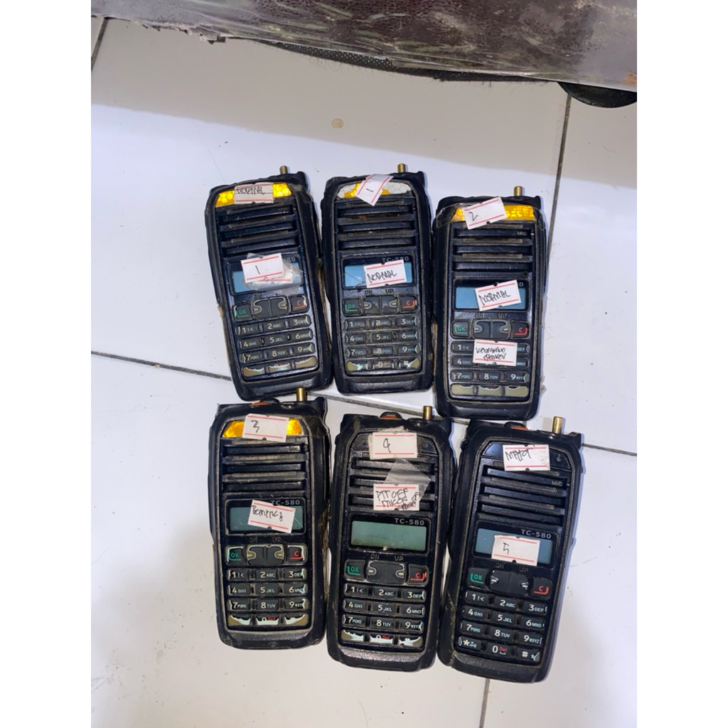 Jual Ht hyt tc 580U(5) uhf low (350mhz) | Shopee Indonesia