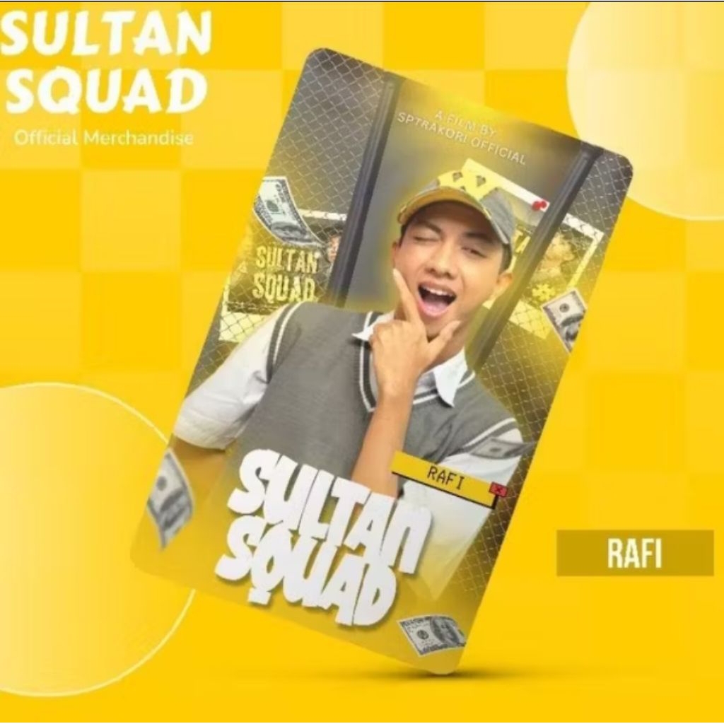 Jual SAPUTRA KORI MERCHANDISE OFFICIAL PHOTOCARD SULTAN SQUAD NEW ...