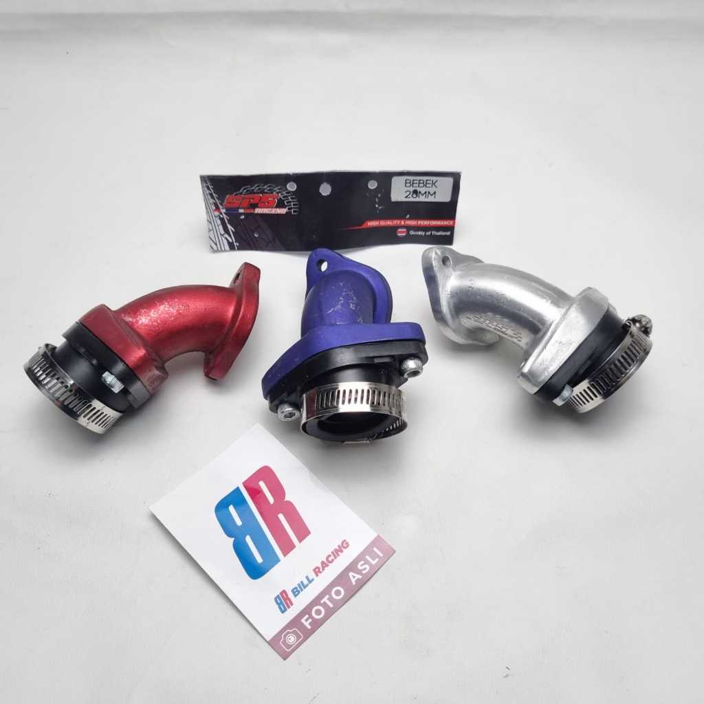 Jual INTAKE INTEK MANIFOLD SP5 PENDEK MIRING BEBEK SLEEP ENGINE JUPITER ...