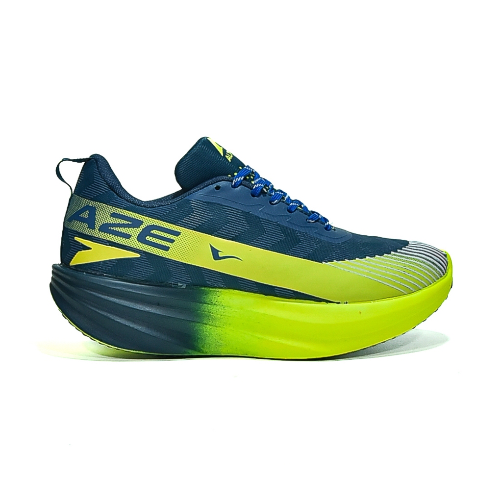 Altraze V-raze Elite Navy Stabilo - Sepatu Lari Pria Wanita Jogging Sneakers Kas - foto 3