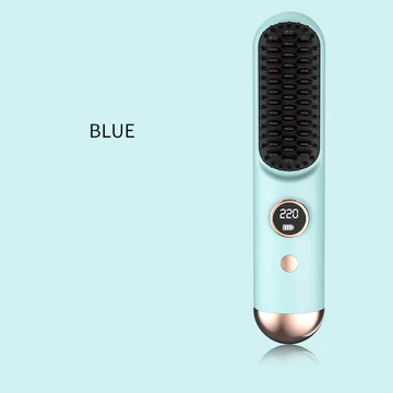 Nirkabel Elektrik Catok Portable Hair Pelurus Electric Hair Comb Straightener Desain Portabel