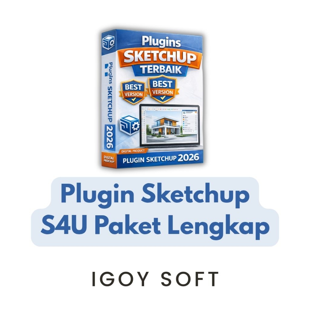 Jual s4u Pack atau Suforyou untuk SketchUp Paket Lengkap (Untuk W1nd0w5 ...