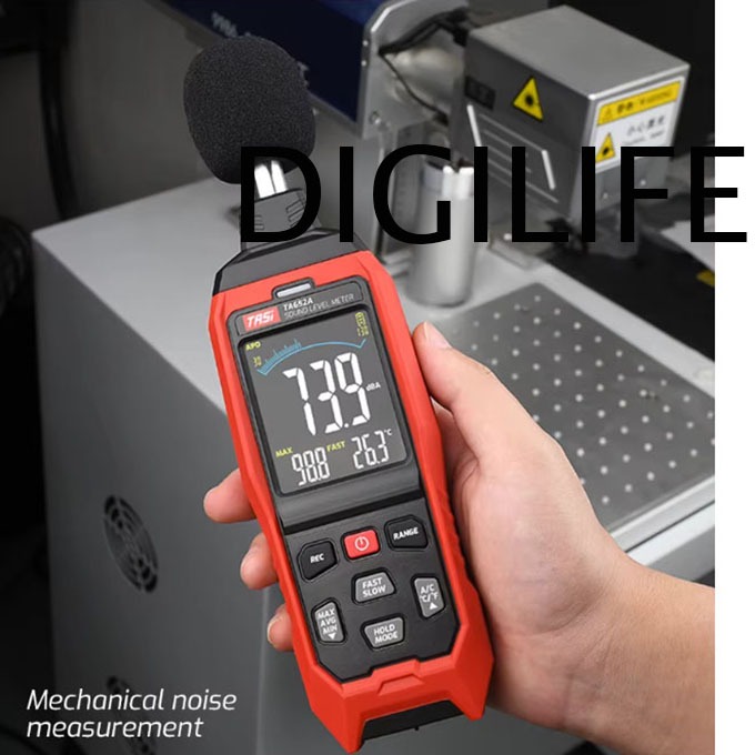 Jual Sound Level Meter TASI TA652B Data Logger TA-652B Noise Decibel ...