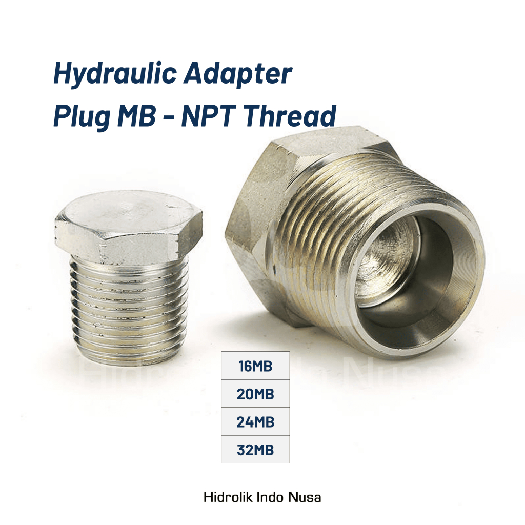 Jual Hydraulic Adapter Plug MB ( Size 1
