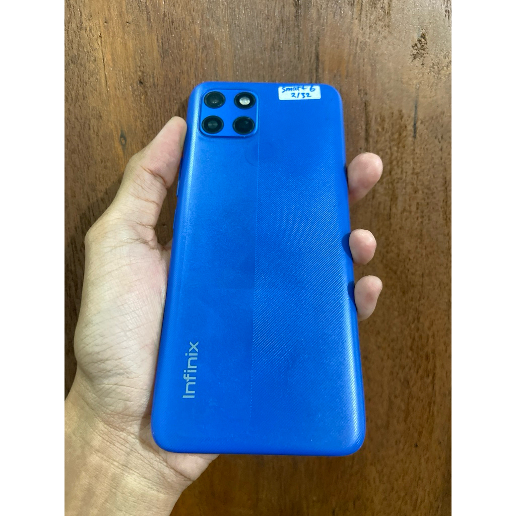 Jual INFINIX SMART 6 2/32 ORIGINAL 4G LTE HANDPHONE ANDROIT SECOND ...