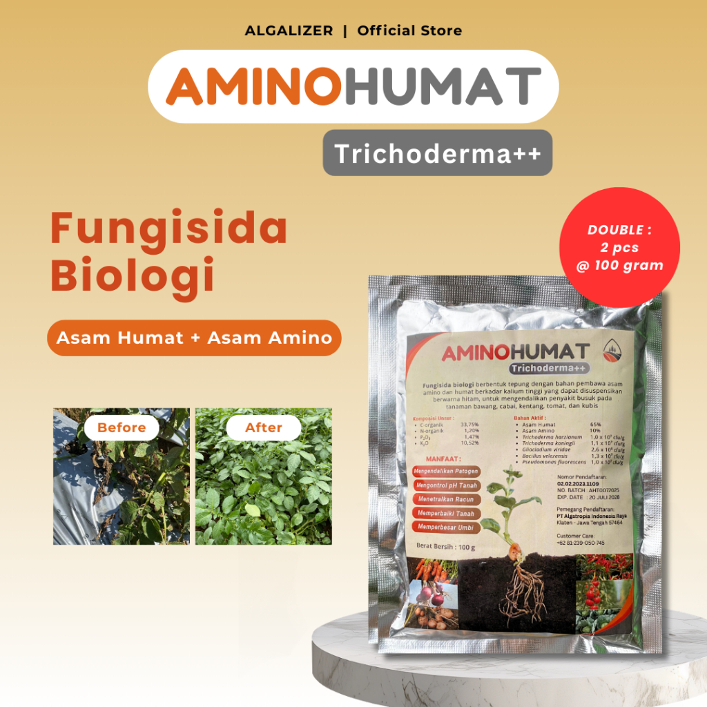 Jual Fungisida Biologi Trichoderma – Perawatan Akar & Tanah | Algalizer ...