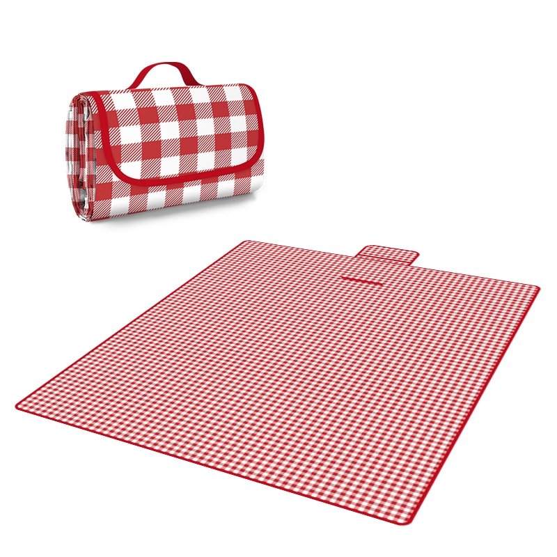 Tikar Piknik Outdoor 100x150cm/150x200cm/200x300cm Picnic Mat Lipat Anti Air Kai - foto 1