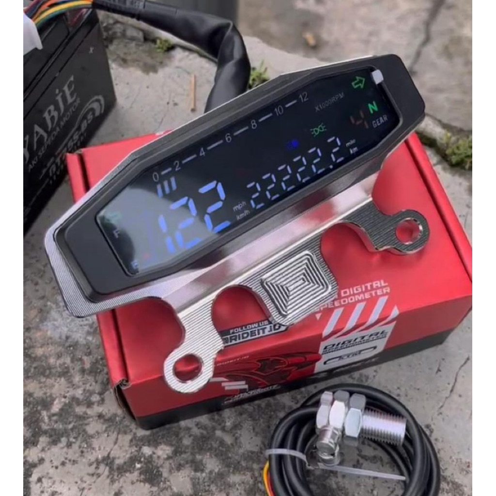 Jual Speedometer KTM GEN 2 Full digital Set pangkon Full CNC Digital by ...