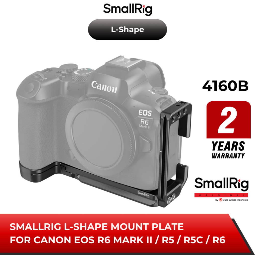 Jual Smallrig 4160B L-Shape Mount Plate For Canon EOS R6 Mark II /R5 ...