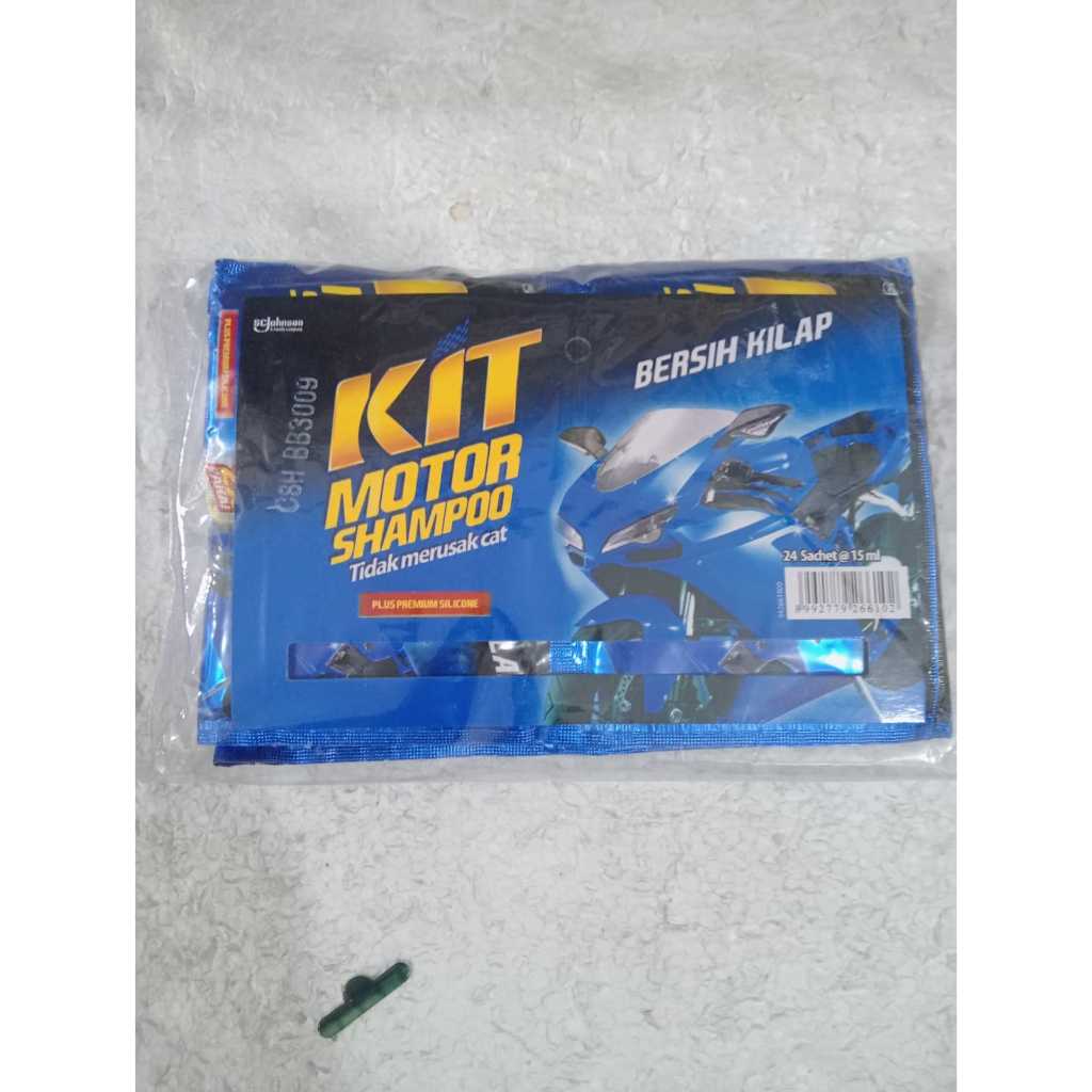 Jual Kit Shampo Biru Cuci Motor (1pack 24 Sachet @15ml) | Shopee Indonesia