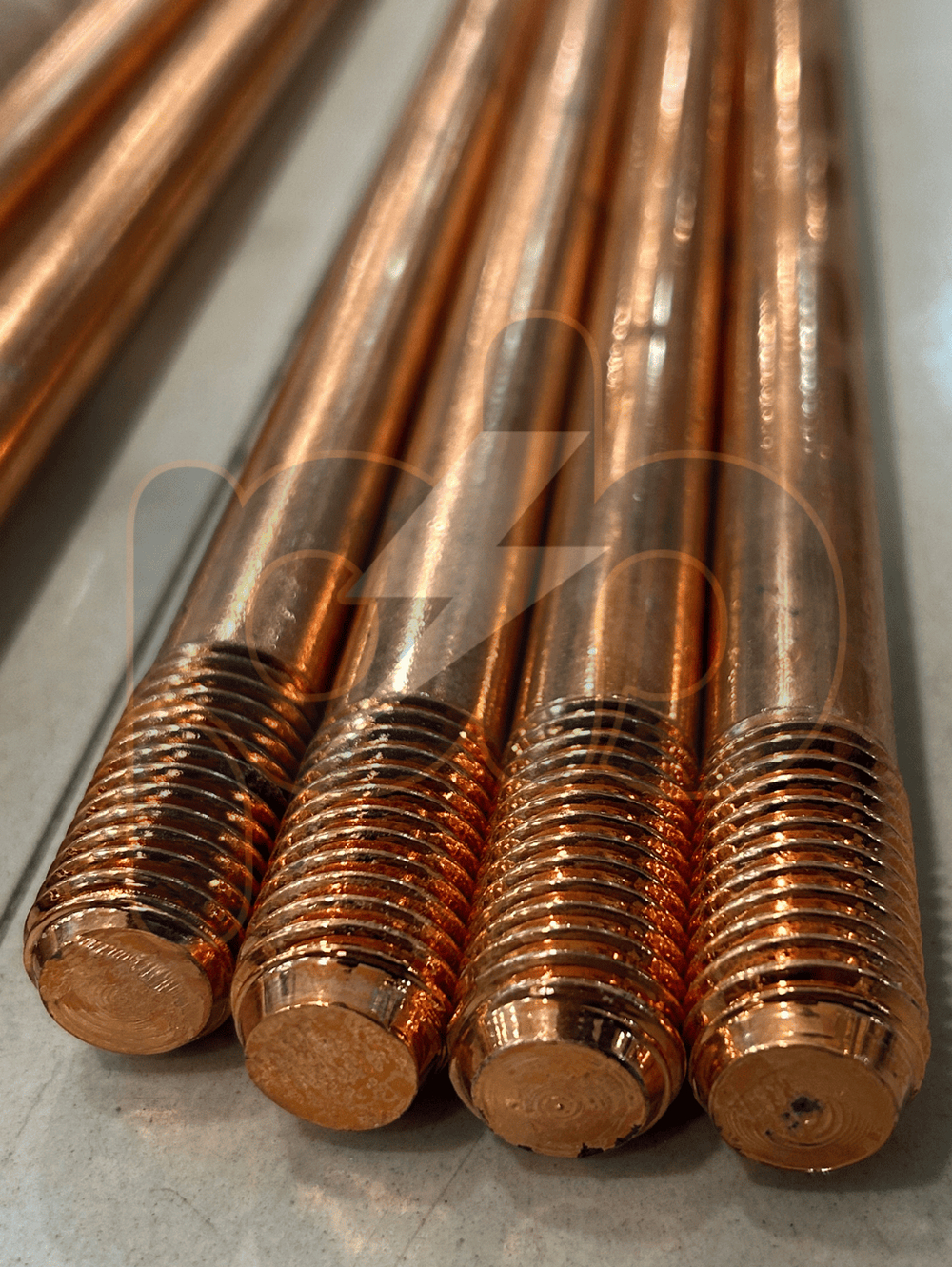Jual Grounding Rod Copper Bonded 5/8 Inch Import / Besi Lapis Tembaga ...