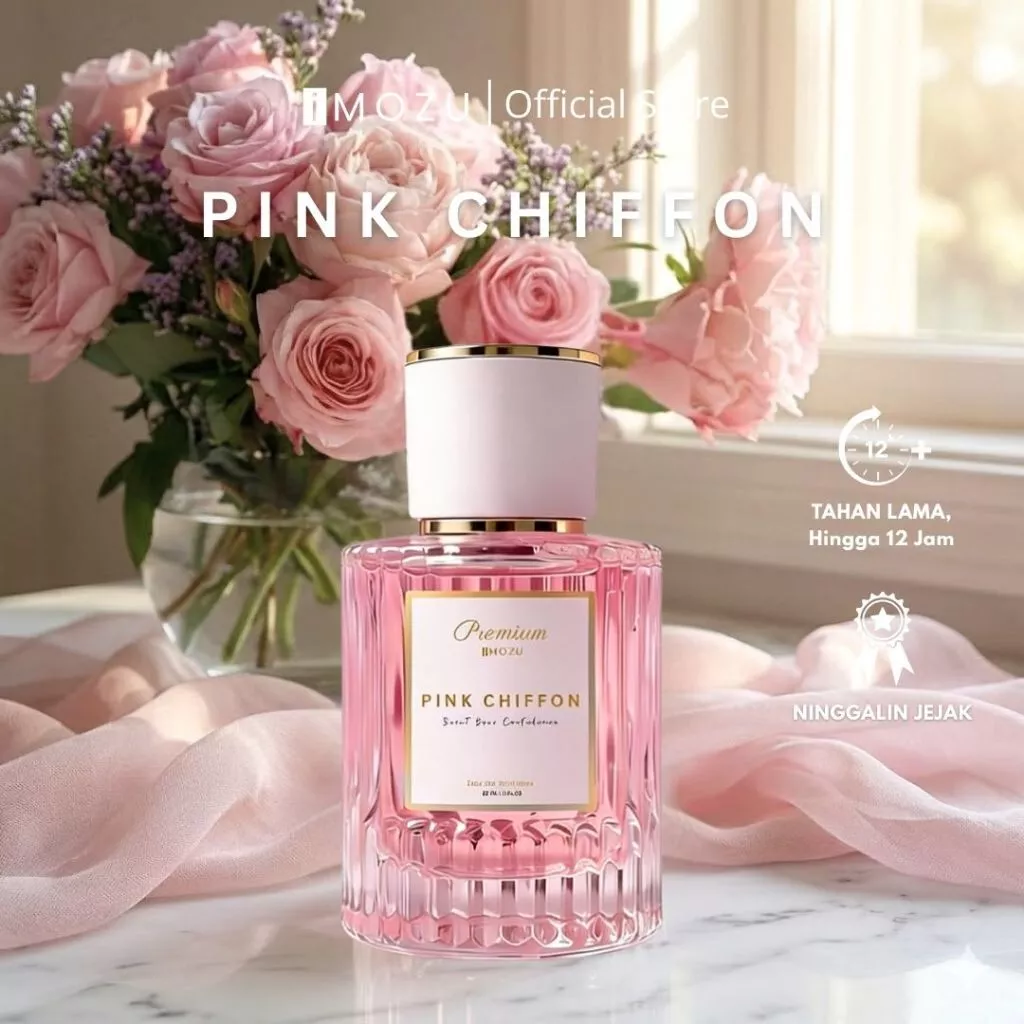 Pratinjau IMOZU - PINK CHIFFON Parfum Wanita Tahan Lama Aroma Manis Fresh Feminim Eau De Parfum 30ml