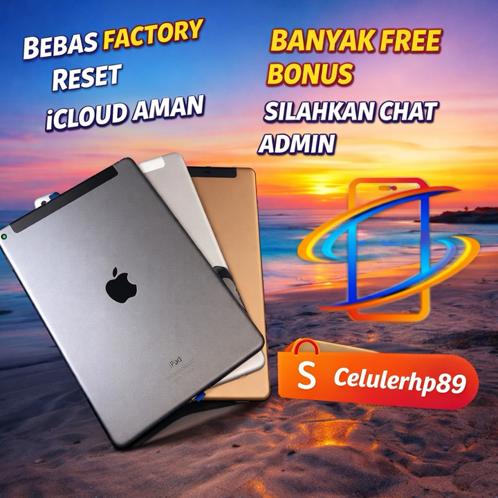 iPad FULLSET (9 / 8 / 7 / 6 / 5 / Air 2) – Kondisi Mulus
