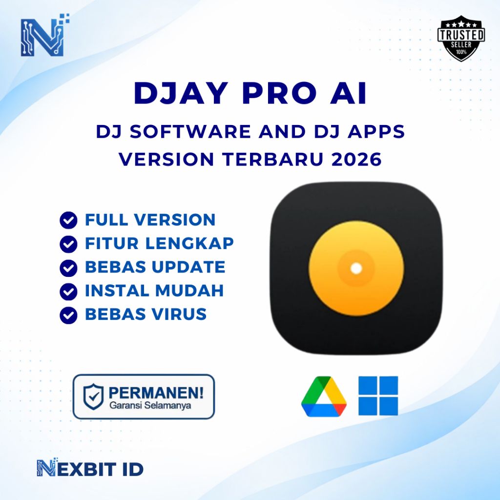 Djay Pro AI 2026 Full Version Original Lifetime | Software DJ & Mixing Musik + Panduan Instalasi Mac