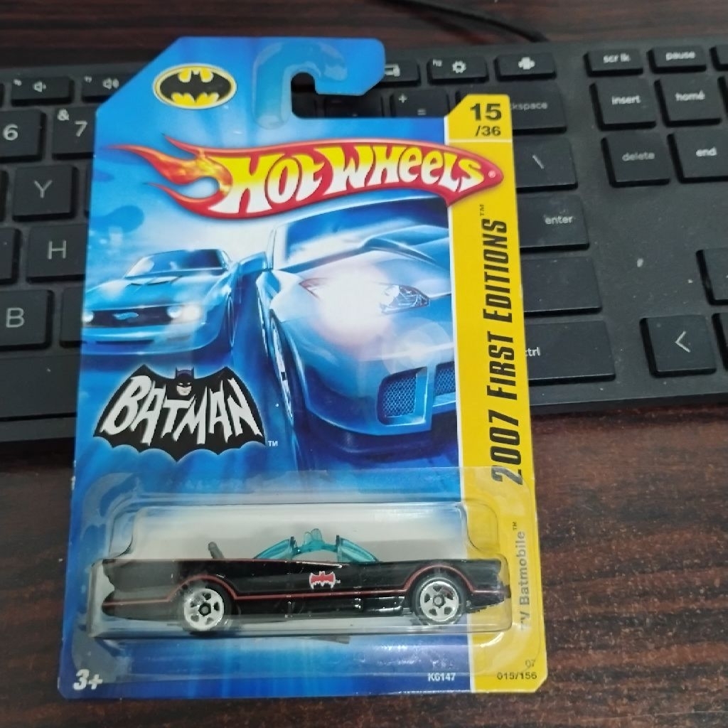 Jual Hot wheels TV Batmobile 2007 first edition | Shopee Indonesia
