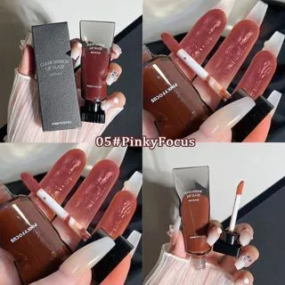 Clear Mirror Lip Glaze Glass LipGloss Mirror Lipgloss Glossy Lip Plumper