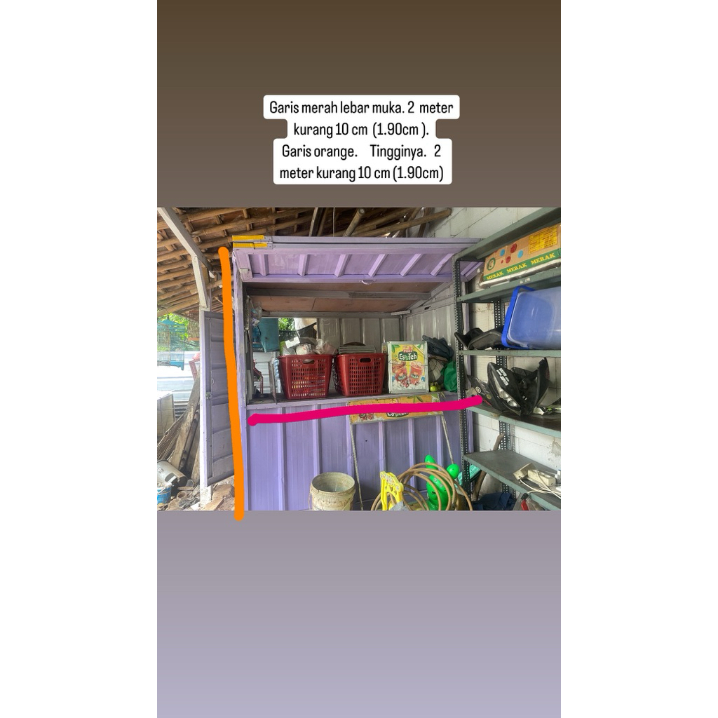 Jual container warung | Shopee Indonesia