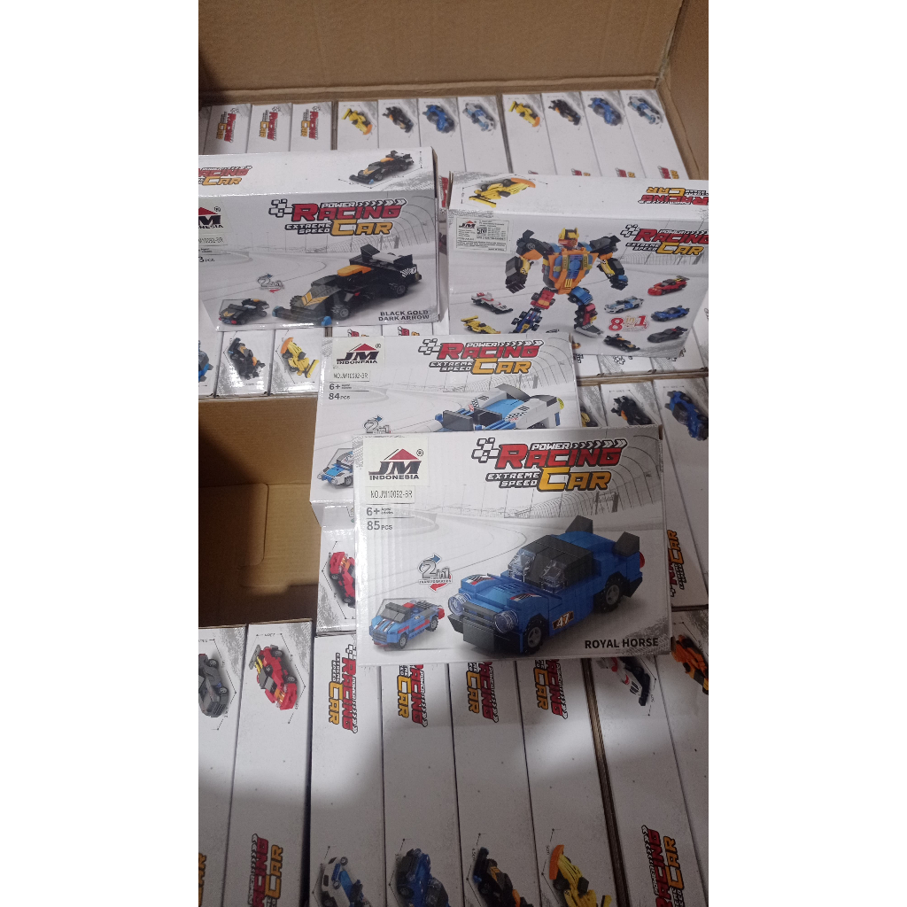 Jual Mainan Brick Racing Car 2in1 | Bisa Jadi Mobil & Robot | Edukasi ...