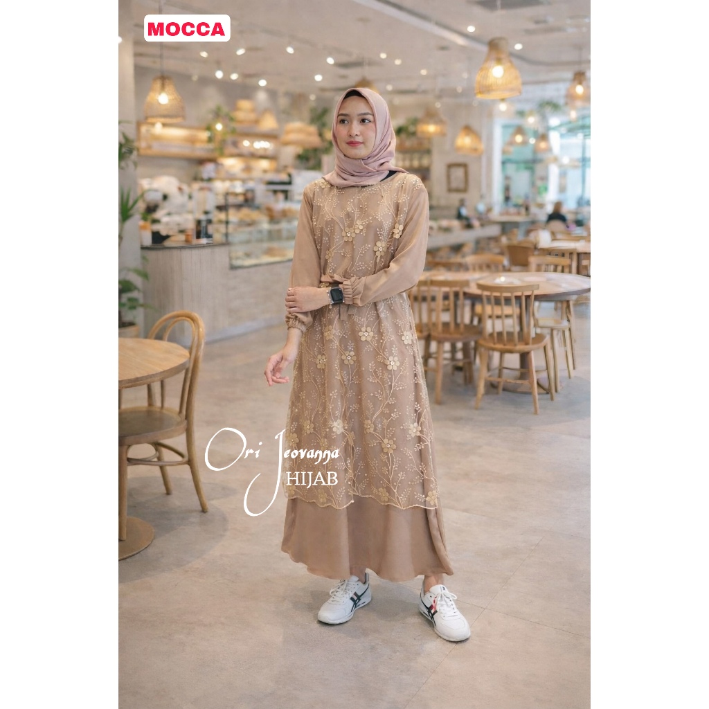 dress brokat modern hijab Kondangan Baju Hijab Brokat Modern Dress Brokat Modern