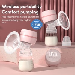 Mocababy Pompa ASI Elektrik 180ml Tanpa Kabel Otomatis Portabel Pompa Asi / Dilengkapi Dengan Dot Gratis/ Hisap Kuat Breast Pump BPA Free BF01