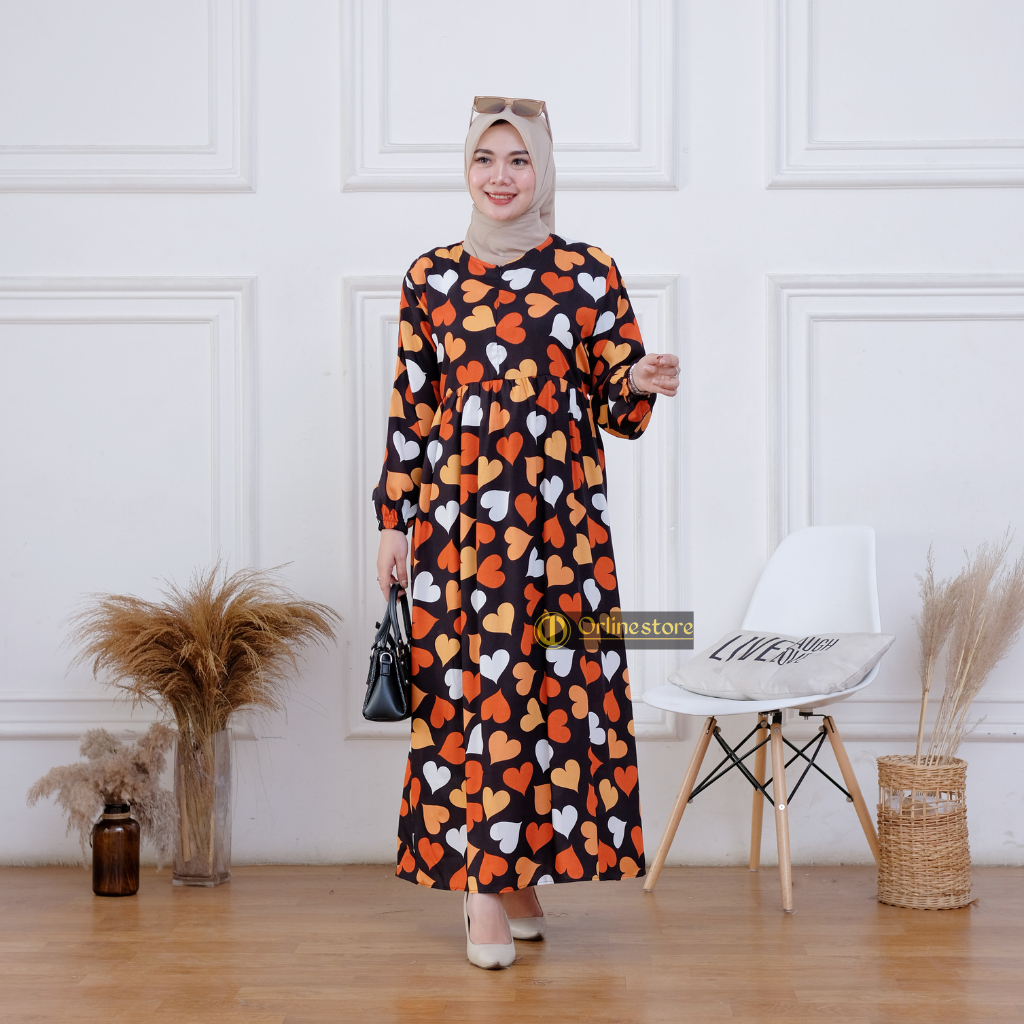 Jual Midi Dress Rayon Viscose Premium | Shopee Indonesia