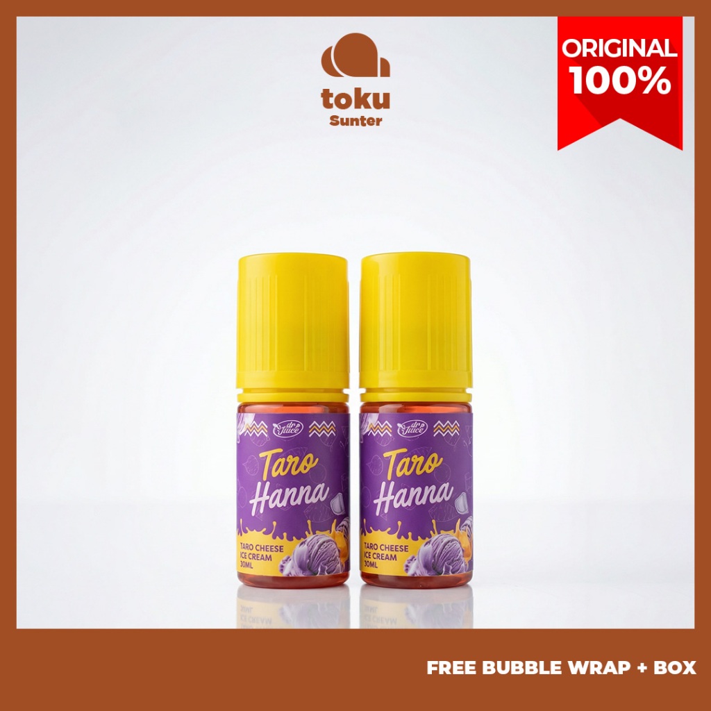 Jual TARO HANNA TARO CHEESE ICE CREAM PODS FRIENDLY 30ML OTEN by DR ...