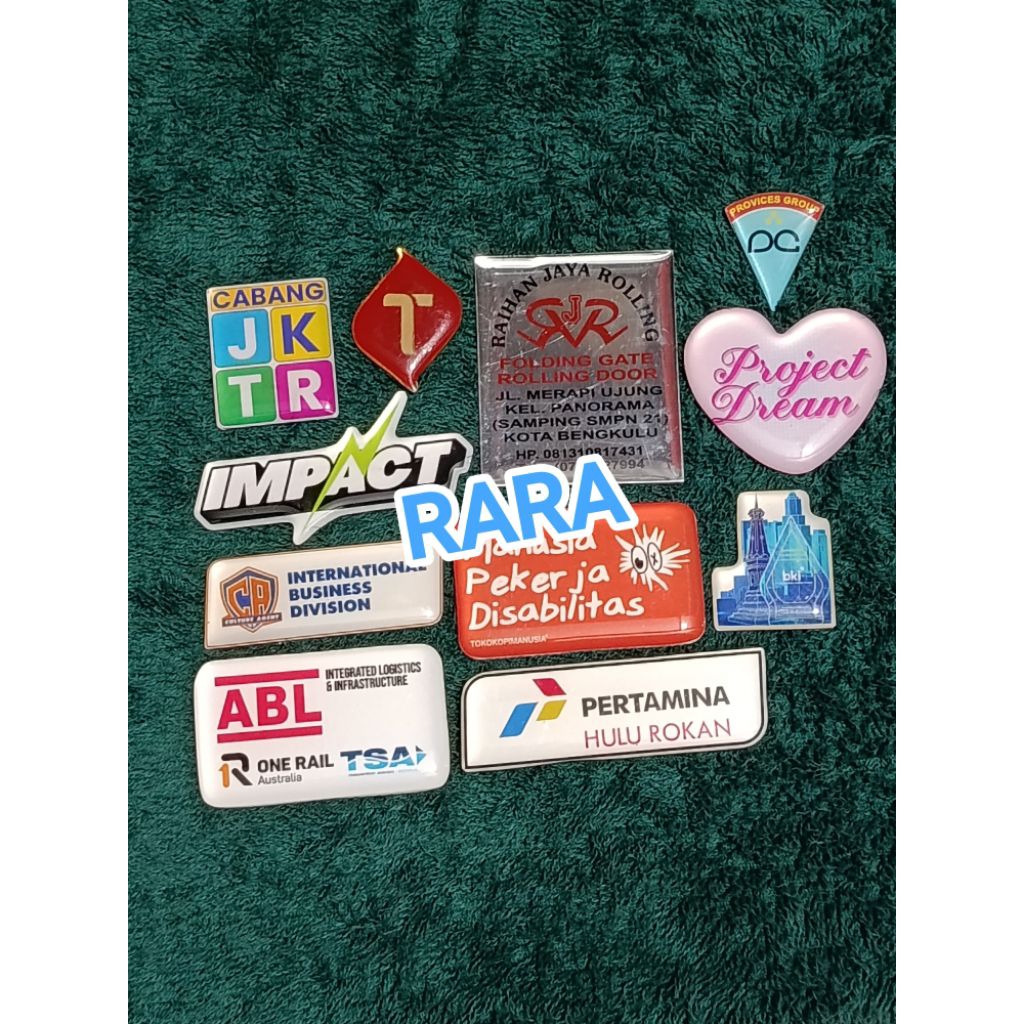 Jual Pin Resin custom, pin lapis resin, pin dada, pin jas, pin kerah ...