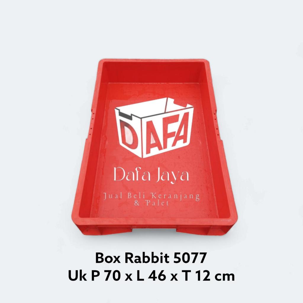 Jual Rabbit Box Plastik 5077 Tebal Kokoh Dimensi P 70 x L 46 x T 12 cm ...