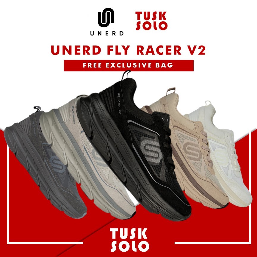 Jual Sepatu Unerd Performance Fly Racer V2 Sepatu Sneakers Casual Sport ...