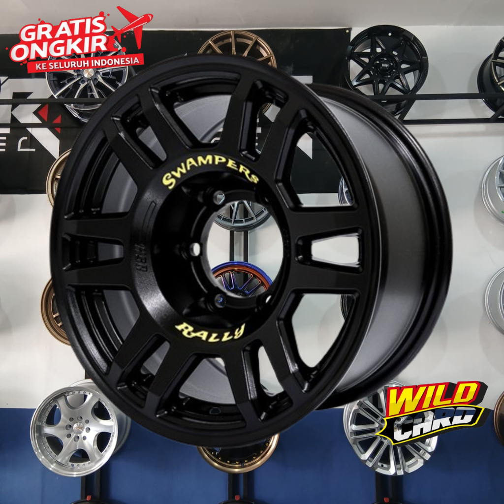 Jual Velg Mobil Rally Look HSR SWAMPERS R15 pnp Mobil Terano Blazer ...
