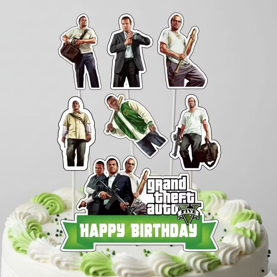 Jual TOPPER CAKE CUSTOM TOPPER ULANG TAHUN TOPPER ULTAH / HIASAN KUE ...