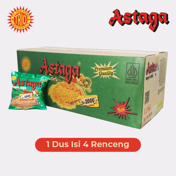 Jual Astaga Super Stick Kemasan 2000an - 1 Dus Isi 4 Renceng | Shopee ...