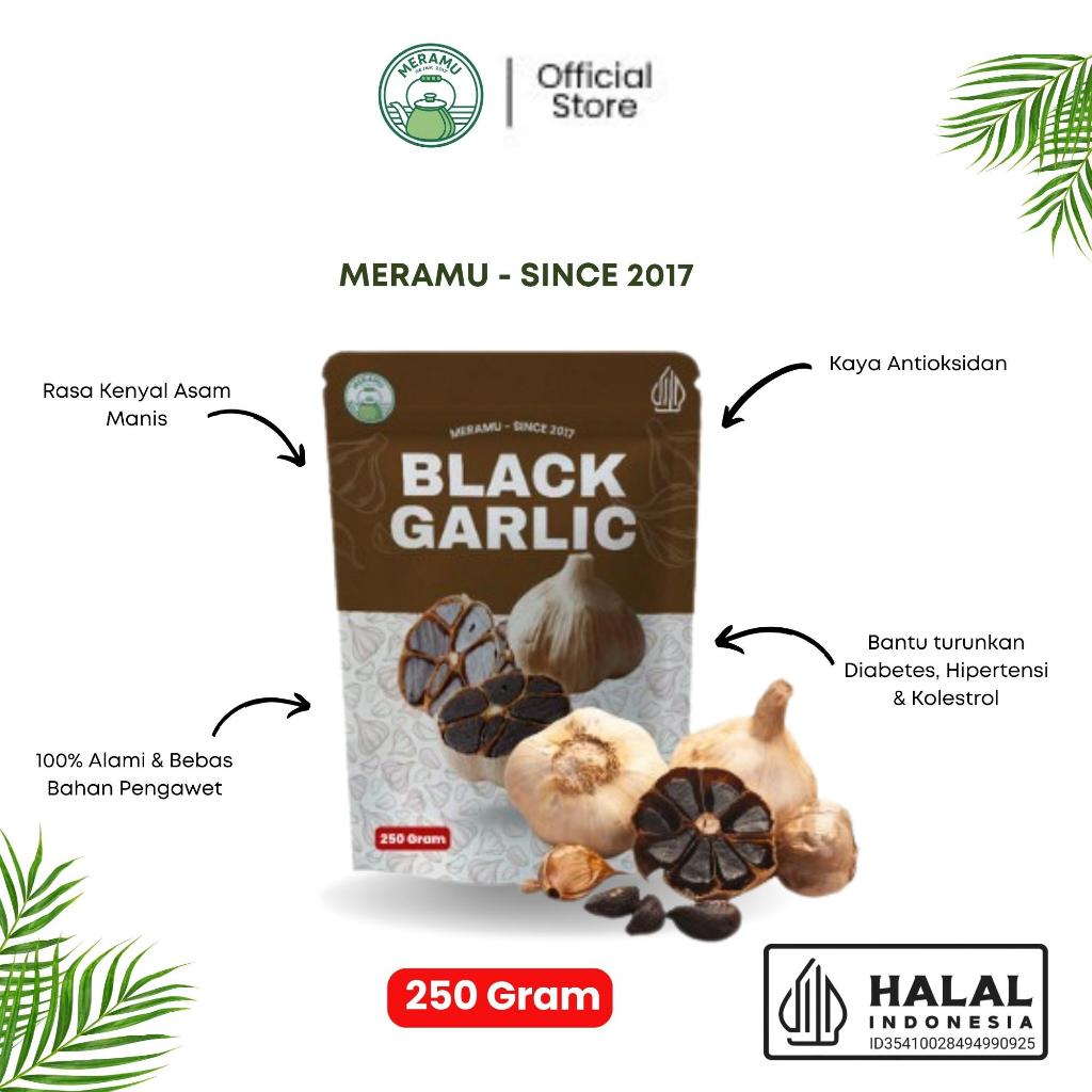 Jual Meramu - Black Garlic Bawang Hitam Kating 250 Gram | Shopee Indonesia