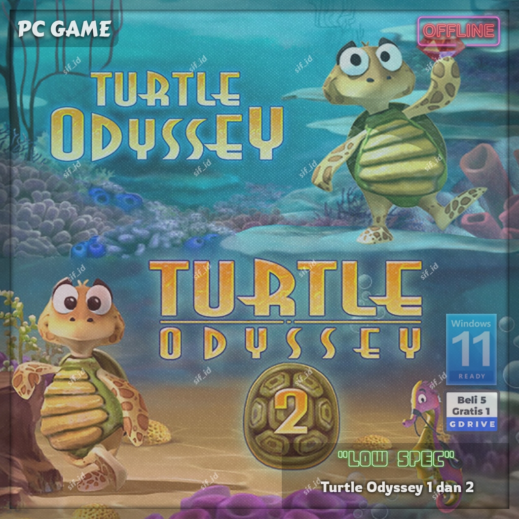 Jual Turtle Odyssey - Turtle Odyssey 2 - Casual Game PC | Shopee Indonesia