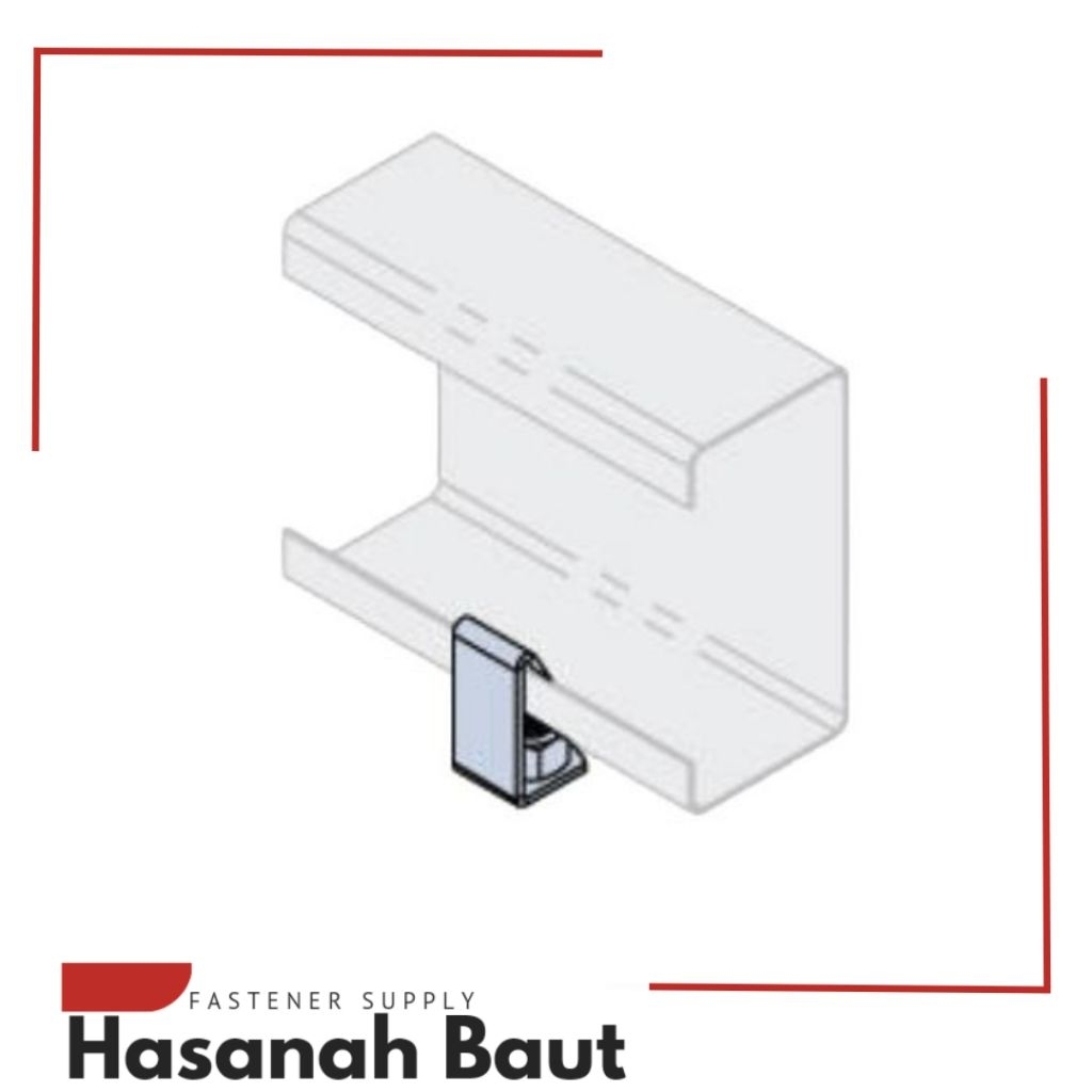 Jual CNP Clamp Rod Hanger M12 Steel Galvanis | Shopee Indonesia