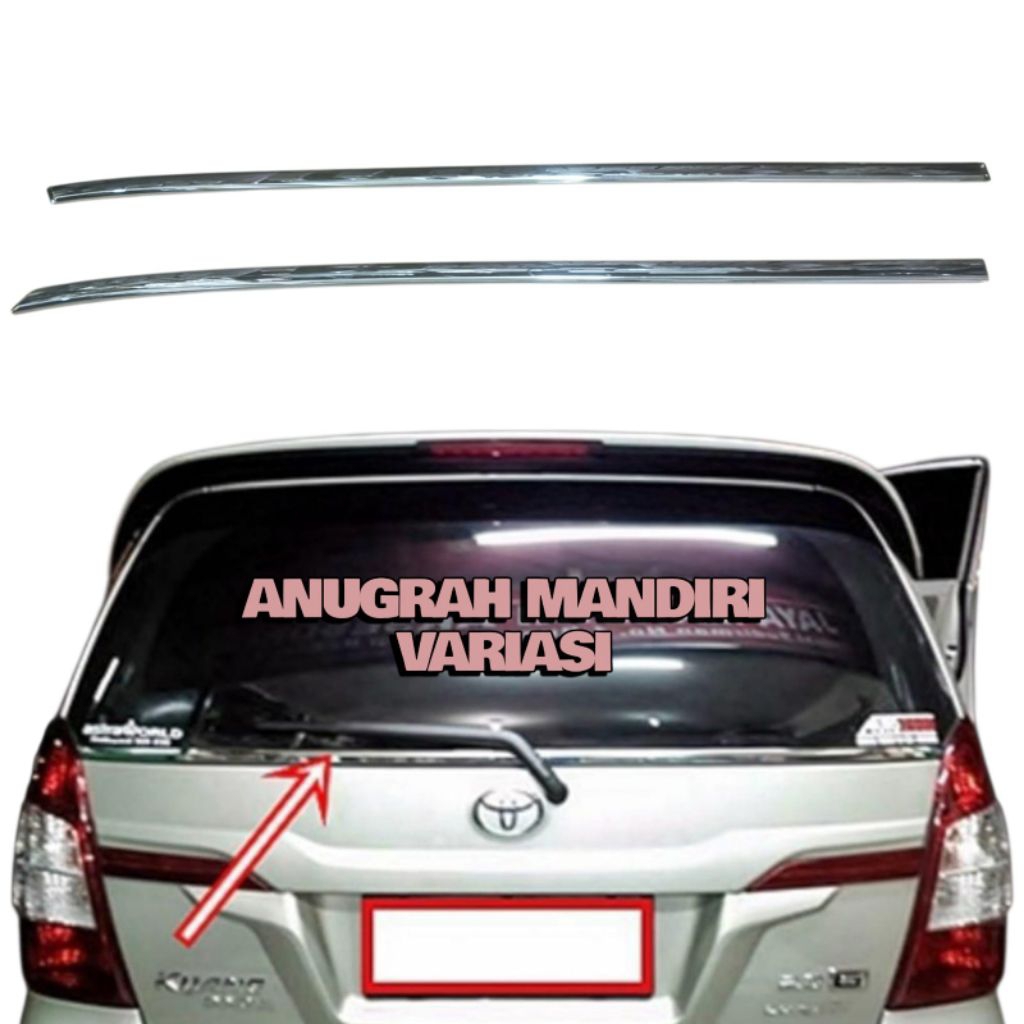 Jual LIST KACA BELAKANG MOBIL INOVA LAMA / INOVA NEW / GRAND INOVA 2004 ...
