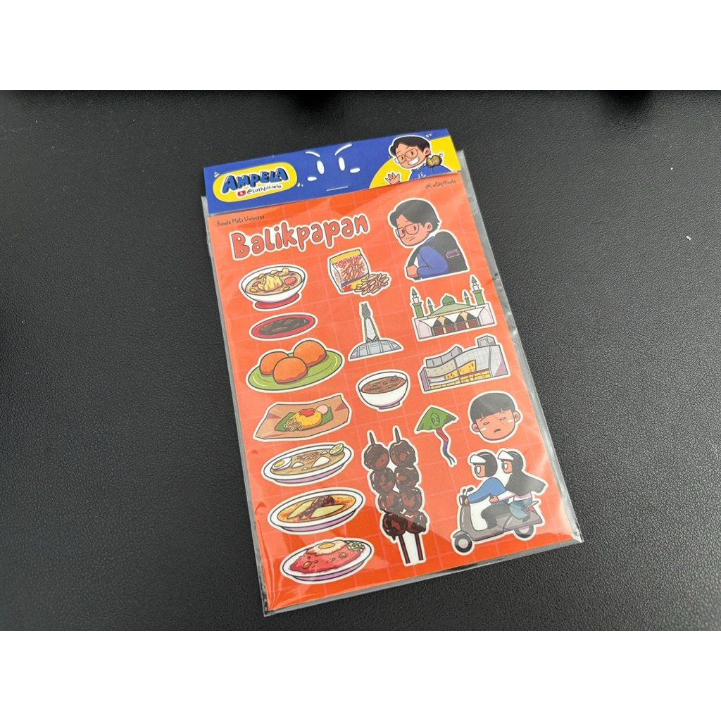 Jual Sticker karakter Luthfi - Animasi Pengalaman - Benda Mati Universe ...