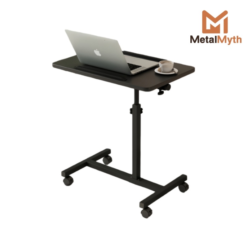 Jual MetalMyth Meja Laptop Lipat Adjustable dengan Roda Meja Laptop ...