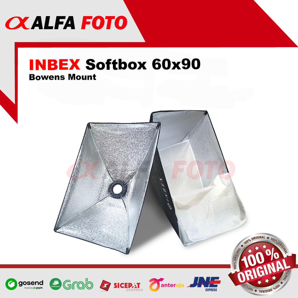 Jual INBEX softbox Light softbox bowens Mount Foto Video Studio 60x90cm ...